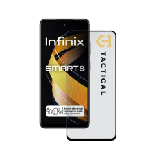 Tactical Glass Shield 5D Infinix Smart 8 készülékhez fekete mobiltelefon kellék