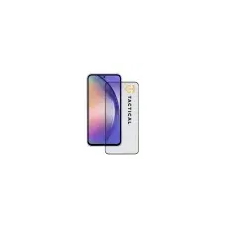 Tactical Glass Shield 5D Samsung Galaxy A56 kijelzővédő üvegfólia, fekete mobiltelefon kellék