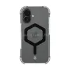 Tactical iPhone 16 TACTICAL MAGFORCE HEXAGON szilikon telefonvédő ütésállóság, MagSafe, FEKETE (TACTICAL_57983127306)