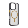 Tactical MagForce Hyperstealth 2.0 Apple iPhone 16 Pro MagSafe kompatibilis tok, fekete/sárga