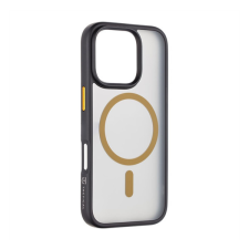 Tactical MagForce Hyperstealth 2.0 Apple iPhone 16 Pro MagSafe kompatibilis tok, fekete/sárga tok és táska