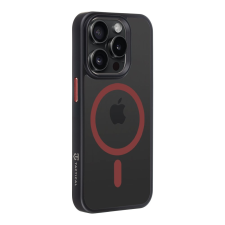 Tactical MagForce Hyperstealth 2.0 iPhone 15 Pro Tok - Fekete/Piros (57983121101) tok és táska