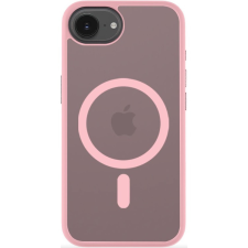 Tactical MagForce Hyperstealth Apple iPhone 16e MagSafe tok, áttetsző/rózsaszín tok és táska