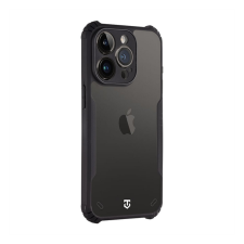 Tactical Quantum Stealth Apple iPhone 14 Pro hátlap tok, átlátszó/fekete tok és táska