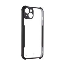 Tactical Quantum Stealth Apple iPhone 15 Plus tok, fekete/átlátszó tok és táska