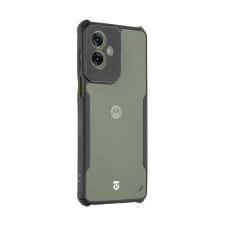 Tactical Quantum Stealth Motorola G55 tok, fekete/átlátszó tok és táska