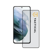 Tactical üvegfólia 5D Samsung Galaxy S21 készülékhez fekete mobiltelefon kellék