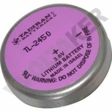 Tadiran TL2450  lítium gomb elem 3,6V Tadiran gombelem