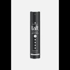 Taft hajlakk fekete POWER INVISIBLE -5- strong 250ml hajformázó