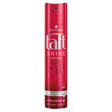Taft hajlakk piros Shine ultra strong 250ml hajformázó