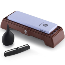 TAIDEA TAIDEA Fenőkő szett, #2000/6000 + állvány + élszögtartó + vízcseppentő konyhai eszköz