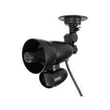 Takex AV100 tölcséres kialakítású hangjelző, beépített mikrofonnal, NO bemenet a felvett felvétel lejátszásához biztonságtechnikai eszköz
