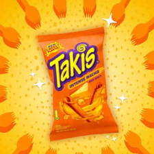 Takis Intense Nacho sajtos tortilla chips 100g előétel és snack