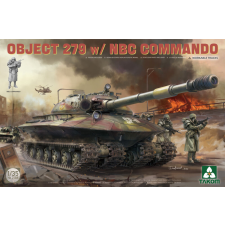  Takom OBJECT 279 w/NBC COMMANDO 1:35 (TAK2188) makett