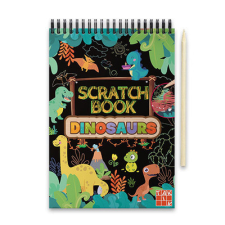 TAKTIK Vydavateľstvo, s.r.o. Scratch Book - Dinosaurs gyermek- és ifjúsági könyv