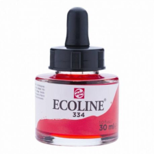 Talens Akvarellfesték koncentrátum 334, Talens Ecoline Liquid Watercolour / Scarlet - (30 ml) akrilfesték