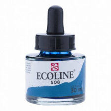Talens Akvarellfesték koncentrátum 508, Talens Ecoline Liquid Watercolour / Prussian Blue - (30 ml) akrilfesték
