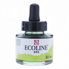 Talens Akvarellfesték koncentrátum 665, Talens Ecoline Liquid Watercolour / Spring Green - (30 ml) akrilfesték