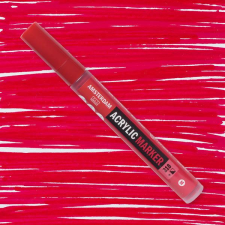 Talens Amsterdam akril filctoll, M - 318, carmine filctoll, marker