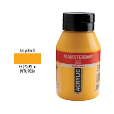 Talens Amsterdam akrilfesték, 1000 ml - 270, azo yellow deep akrilfesték