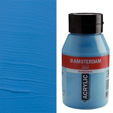 Talens Amsterdam akrilfesték, 1000 ml - 517, king's blue akrilfesték