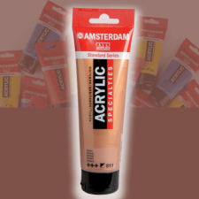 Talens Amsterdam akrilfesték, 120 ml - 409, burnt umber akrilfesték