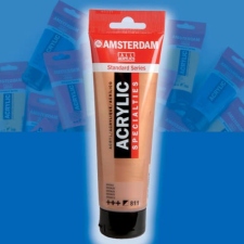 Talens Amsterdam akrilfesték, 120 ml - 504, ultramarine akrilfesték