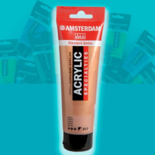Talens Amsterdam akrilfesték, 120 ml - 522, turquoise blue akrilfesték