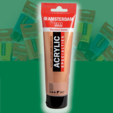 Talens Amsterdam akrilfesték, 120 ml - 675, phthalo green akrilfesték