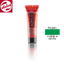 Talens Amsterdam akrilfesték, 20 ml - 618, permanent green light akrilfesték