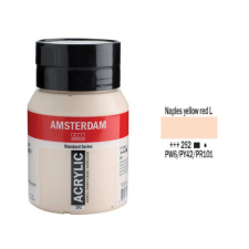 Talens Amsterdam akrilfesték, 500 ml - 292, naples yellow red light akrilfesték
