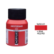 Talens Amsterdam akrilfesték, 500 ml - 399, naphthol red deep akrilfesték