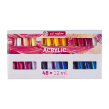 Talens Amsterdam akrilfesték készlet 12 ml - Pastel Acrylics (48 db) akrilfesték