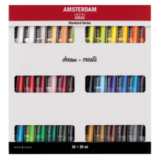Talens Amsterdam akrilfesték készlet - 36x20 ml akrilfesték