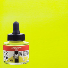 Talens Amsterdam akriltinta, 30 ml - 256, reflex yellow akrilfesték