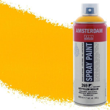 Talens Amsterdam vízbázisú akrilfesték spray, 400 ml - 269, azo yellow medium akrilfesték