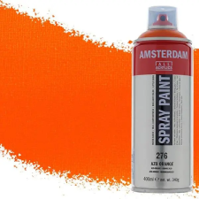 Talens Amsterdam vízbázisú akrilfesték spray, 400 ml - 276, azo orange akrilfesték