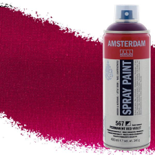 Talens Amsterdam vízbázisú akrilfesték spray, 400 ml - 568, permanent blue violet akrilfesték