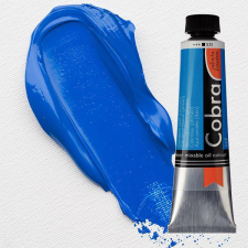 Talens Cobra vizes olajfesték, 40 ml - 535, cerulean blue hobbifesték