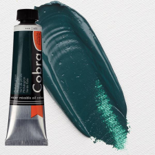 Talens Cobra vizes olajfesték, 40 ml - 675, phthalo green hobbifesték