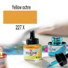 Talens Ecoline akvarellfesték koncentrátum, 30 ml - 227, yellow ochre akvarell