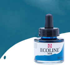 Talens Ecoline folyékony akvarell festék, 30 ml - 508, prussian blue akvarell