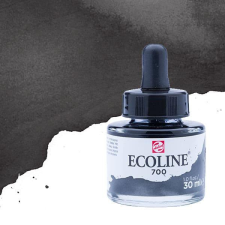 Talens Ecoline folyékony akvarell festék, 30 ml - 700, black akvarell