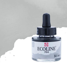  Talens Ecoline folyékony akvarell festék, 30 ml - 704, grey akvarell