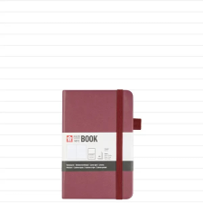 Talens Sakura Ruled Note Book vonalas jegyzetfüzet - 9x14 cm, mulberry füzet