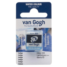 Talens Van Gogh szilkés akvarellfesték, 1/2 szilke - 533, indigo akvarell