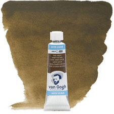 Talens Van Gogh tubusos akvarellfesték, 10 ml - 408, raw umber akvarell