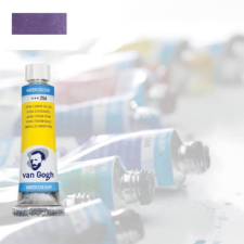 Talens Van Gogh tubusos akvarellfesték, 10 ml - 568, permanent blue violet akvarell