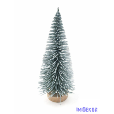  Talpas fenyőfa 10cm - Hamvas karácsonyi dekoráció