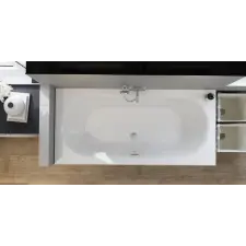  Tamara egyenes kád 170x75 kád, zuhanykabin